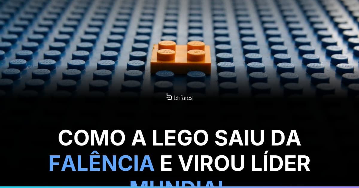 A Lego quase faliu em 2003 — e foi salva por um fã obcecado de 35 anos