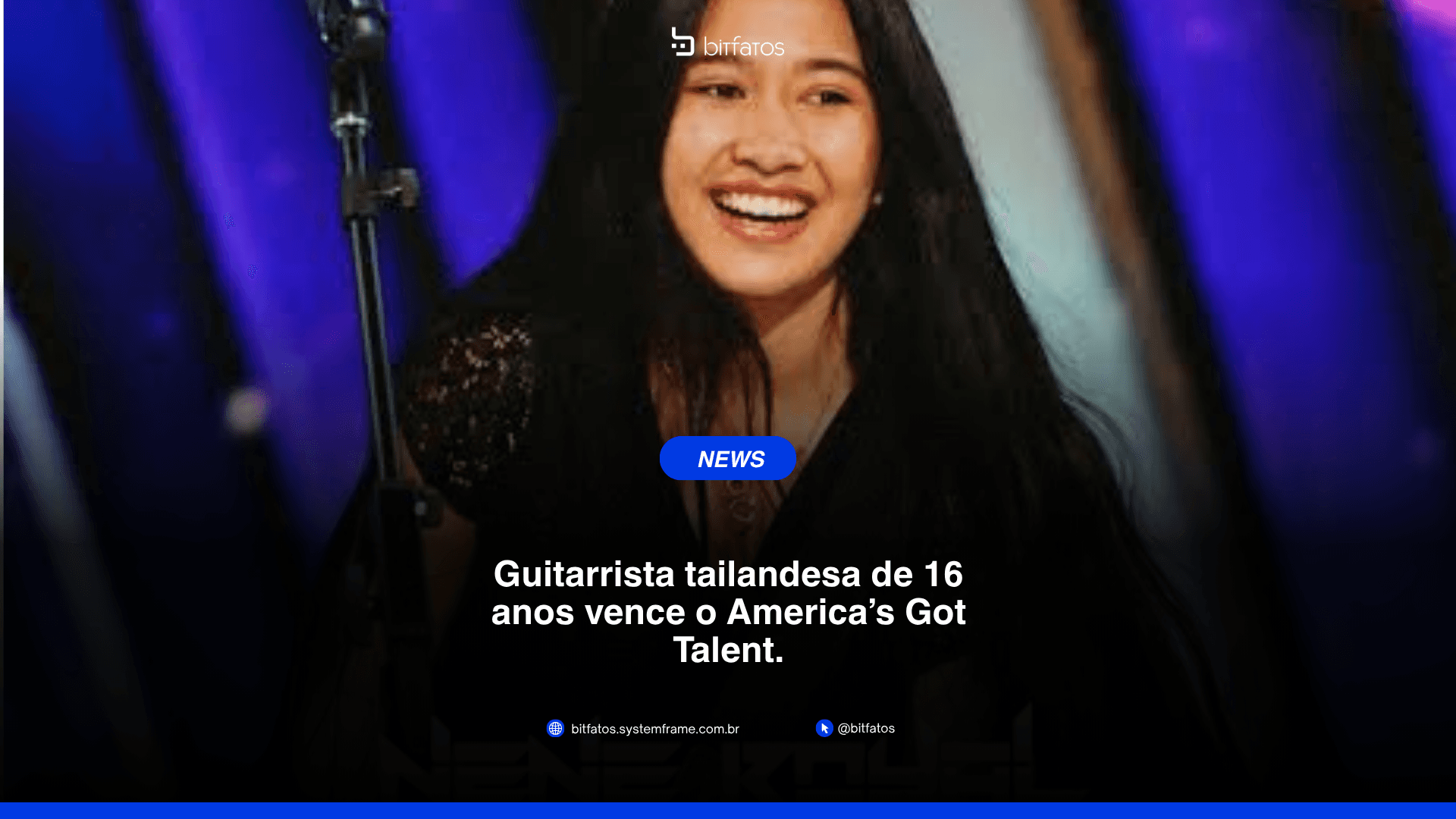Da Tailândia ao America's Got Talent: a guitarrista que levou US$ 1 milhão