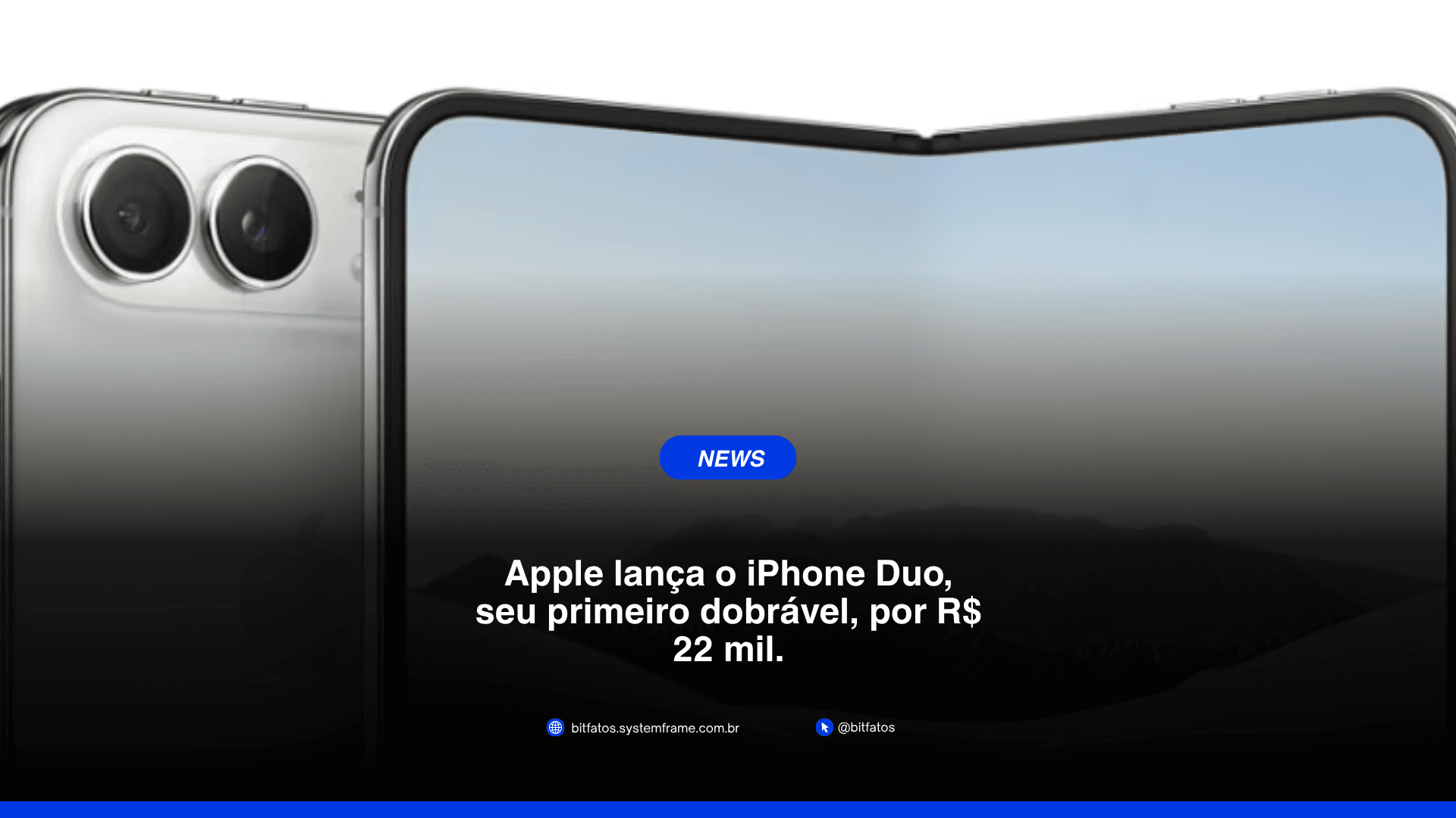 iPhone dobrável: por que a Apple demorou para lançar o iPhone Duo