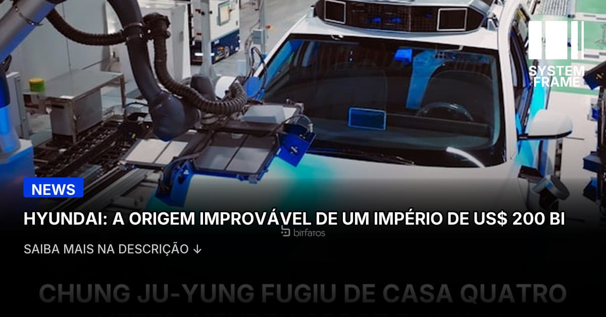 A Hyundai foi fundada por um homem que nunca terminou o ensino médio e começou vendendo arroz